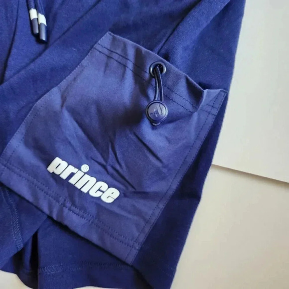 NWT New PRINCE PICKLEBALL Men's Ponte Shorts 7" Inseam Navy Blue SZ‎ Large Cargo - Picture 9 of 13
